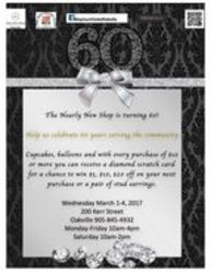 March 1, 2017 - 60th Anniversary!